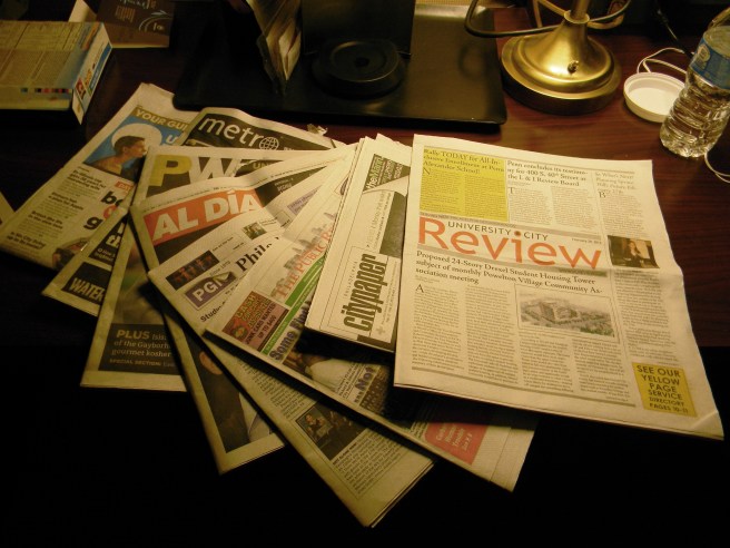 Eight free papers in Philly